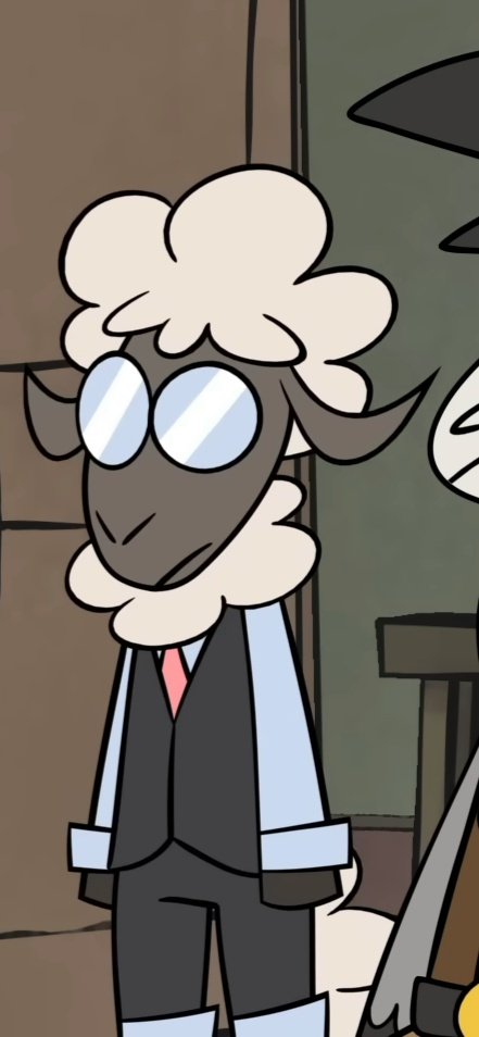 TribalTiki's tweet photo. Fill in for Sheep Guy Saturday would've been Lloyd from Sheriff Hayseed, he's cute, yet his time on screen was cut too short :[ https://t.co/KUEF0AuEyS