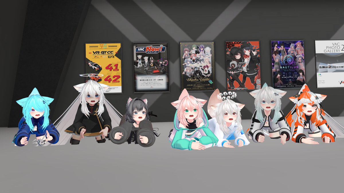 Rati1018's tweet photo. 1.VERMILION Avatar's Meeting
Day1 威嚇ｼｨﾁｬ!!!!
#VAC_VRChat #VRC_VERMILION https://t.co/iEl7uDdwH5