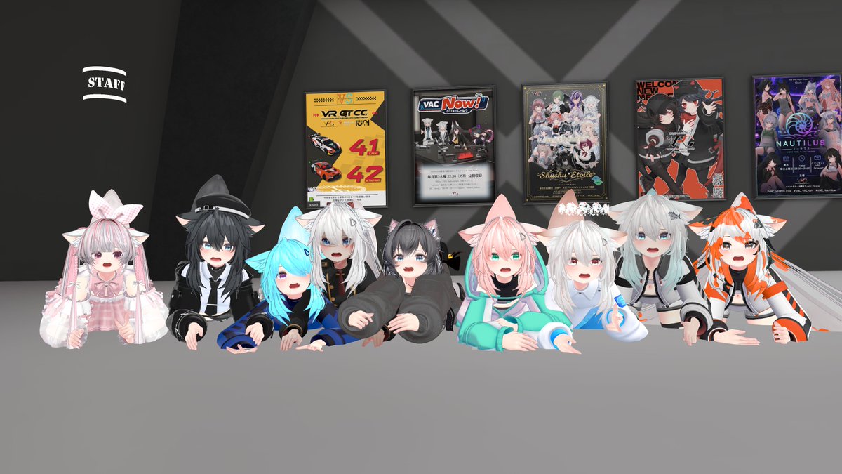 Rati1018's tweet photo. 威嚇ｼｨﾁｬ!
#VAC_VRChat #VRC_VERMILION https://t.co/FKbTJXJy2k