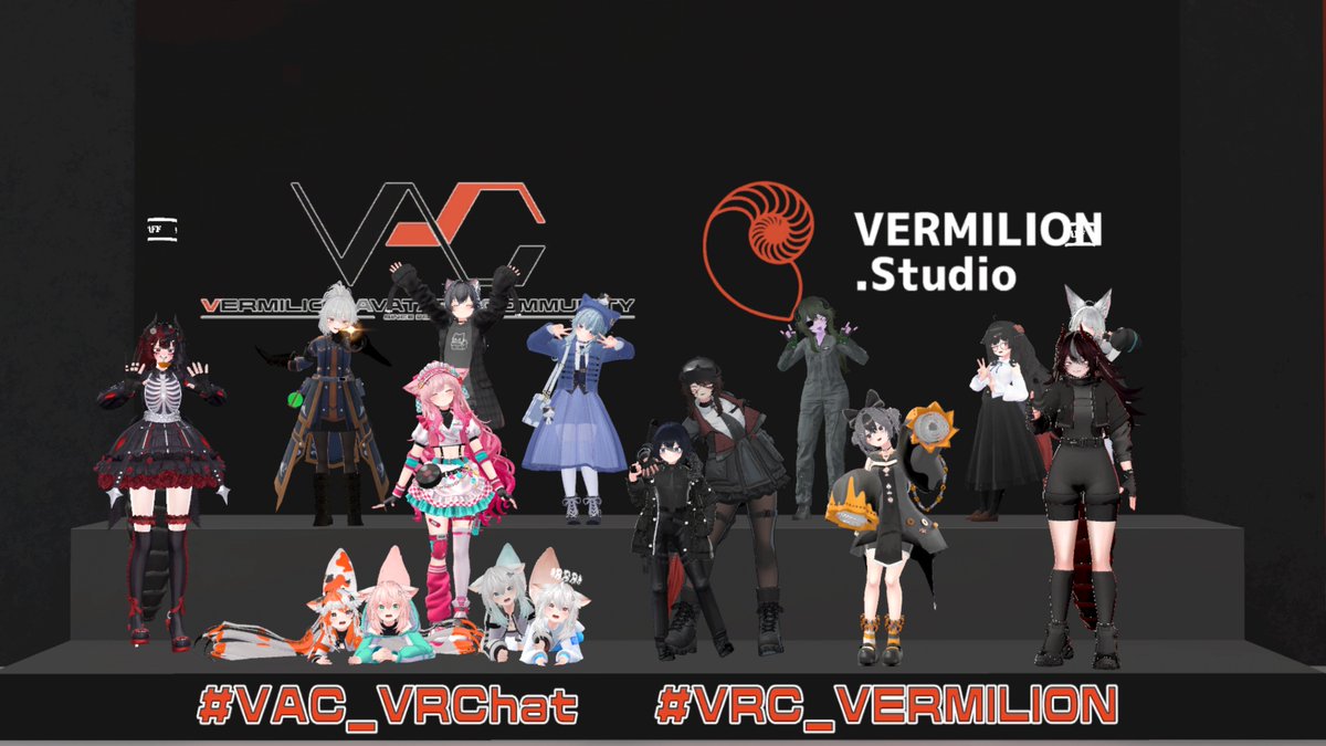Rati1018's tweet photo. 2.VERMILION Avatar's Meeting
Day1 단체사진!
#VAC_VRChat #VRC_VERMILION https://t.co/zNQcApVq9E