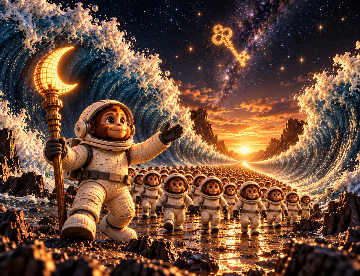EXPLORE_STARS's tweet photo. I’m the explorer of the unknown! $moonkey https://t.co/9YAI2fbEWs