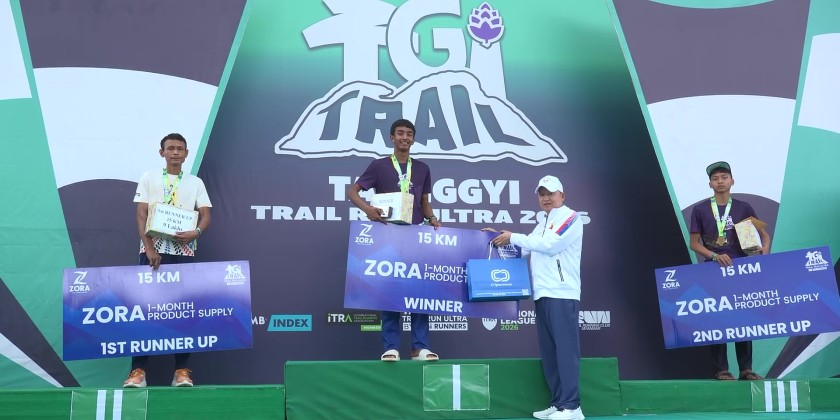 ThiriReports's tweet photo. Taunggyi celebrates athletic excellence as the Trail Run Ultra 2026 awards recognise runners’ determination and endurance, promoting sports, fitness and tourism in Myanmar. 
#Myanmar #Taunggyi #TrailRunUltra2026 #Sports https://t.co/foCktZRd9k