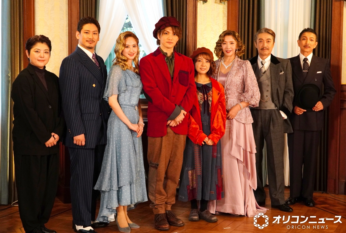 oricon's tweet photo. 上白石萌音、“相手役”井上芳雄に
三浦宏規と『ミーマイ』出演を報告
⠀
「ビルは大変だよ」と激励
三浦「なんか苦い顔してたよね」
https://t.co/7neh5qjopP
⠀
ミュージカル『ミー＆マイガール』制作発表会見
⠀
#ミーマイ https://t.co/JbXsHbFczS