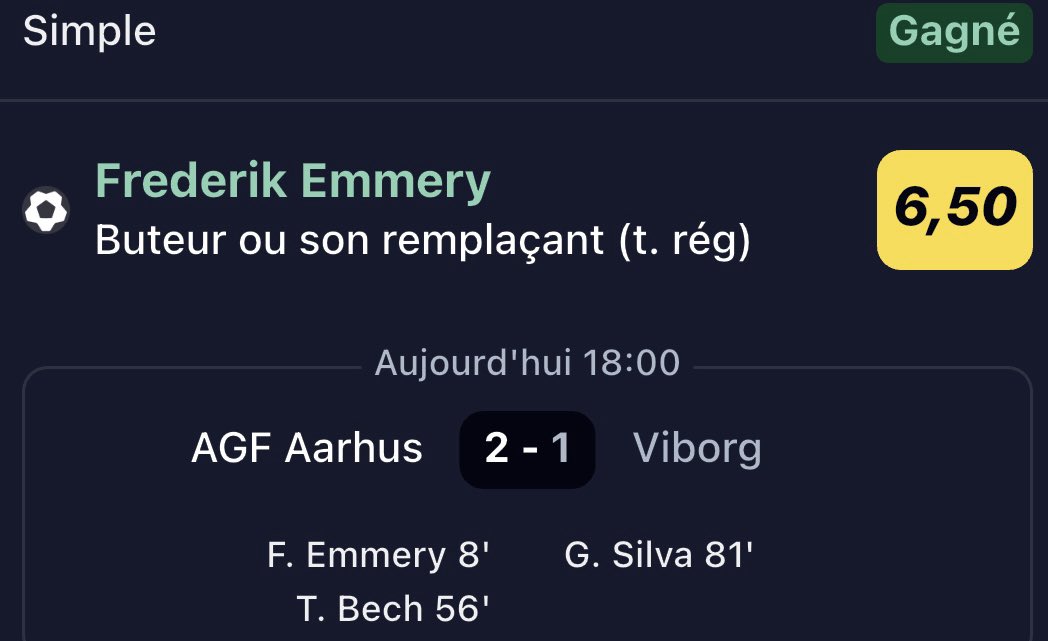 Bets2CarnageH24's tweet photo. 85✅ 🔁 2pcf/10€ (ojd) 💚 si t’as suivis #bet https://t.co/hBUP0i3zGF