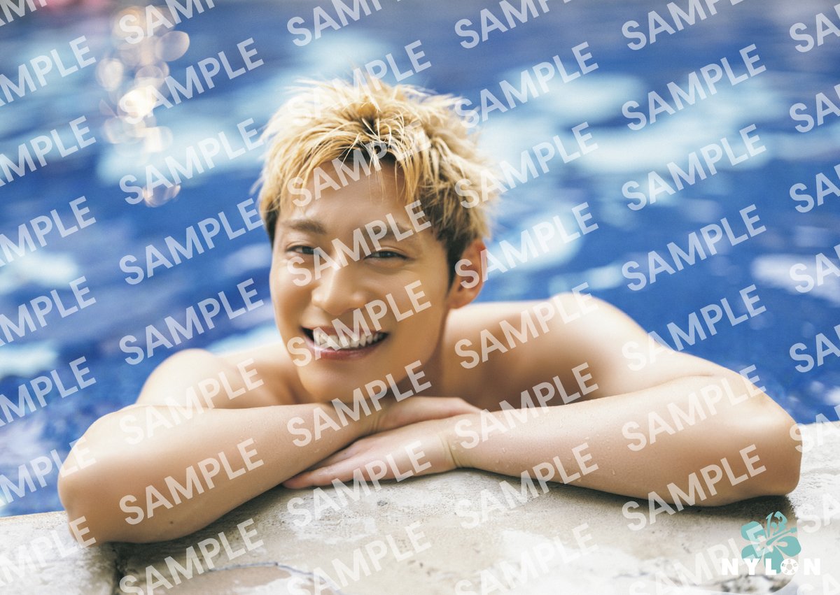 NYLONJAPAN's tweet photo. 🌺HMV&amp;BOOKS online／購入特典大判フォトカード🌊
お待たせしました。「ALOHA TAKAMATSU NYLON SUPER VOL.19」フォトカの絵柄解禁‼
🔗https://t.co/zS7JRPHUbN

#アロハワイ #NYLONSUPER #超特急 https://t.co/AugplKY6QU