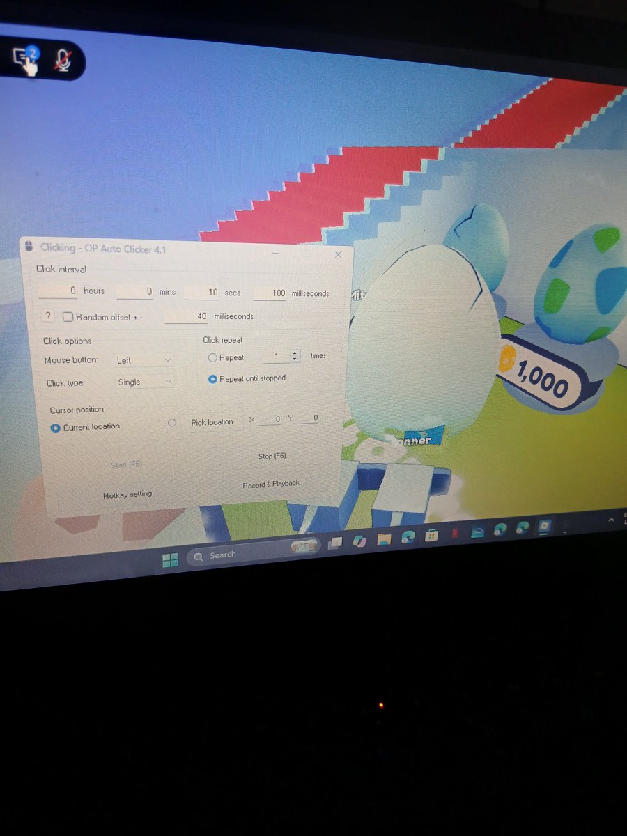 CapyOfficialYT's tweet photo. @BuildIntoGames this is a scam bro, ive been afk all night and i still havent hatched a huge https://t.co/PsJMIdY4vv