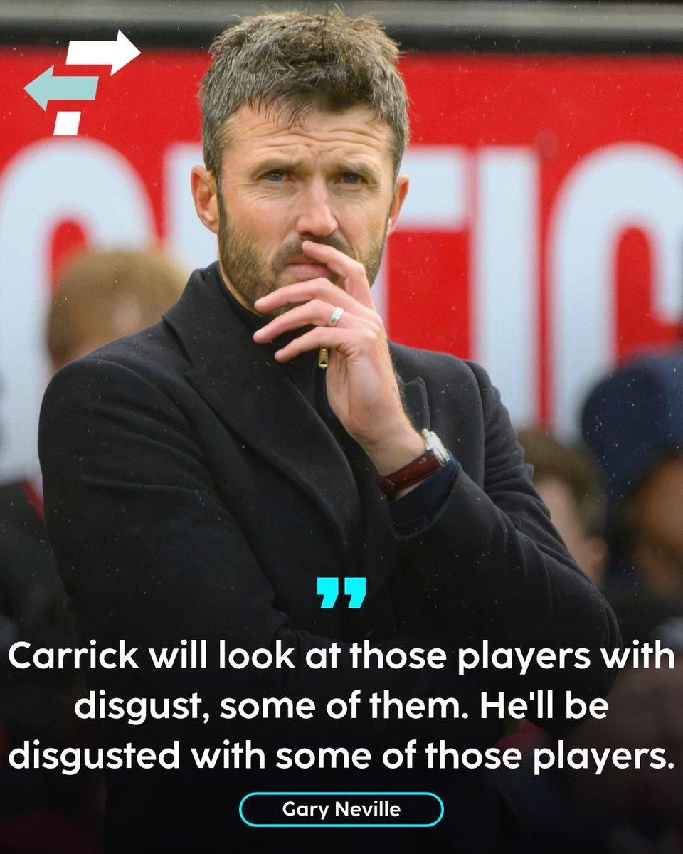 Transfersdotcom's tweet photo. ⌛ Time's up for Michael Carrick - but Gary Neville says he's not to blame https://t.co/OkJKIEoZEr