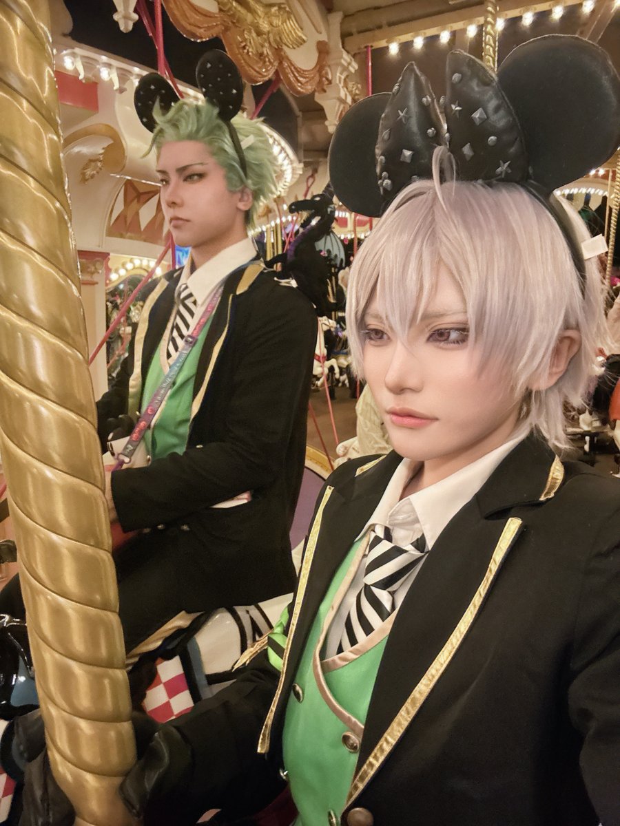 MFscuf's tweet photo. 大はしゃぎカルーセル🎠🎪
#Dハロ仮装 #Dハロ仮装2026 https://t.co/MsKqMzwt3V
