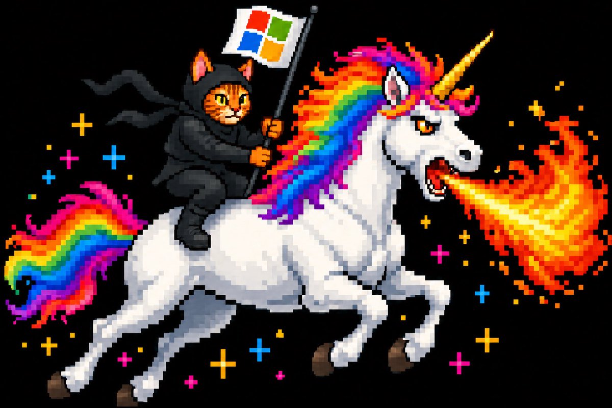 ivarmanyu's tweet photo. The future belongs to builders! 🚀🥷🐱

💻 $NINJACAT – Inspired by Microsoft’s legendary NinjaCat history!from 2014 

💚 Microsoft Rewards already underway!

🎙️ Daily X Spaces with an active community!

⚔️ Dedicated Dev raiding alongside holders!

🔥 A strong community building together on Robinhood Chain!

We’re not just a meme. We’re building an ecosystem! 🚀

#bringbackninjacat $bringbackninjacat @RealNinjaCat