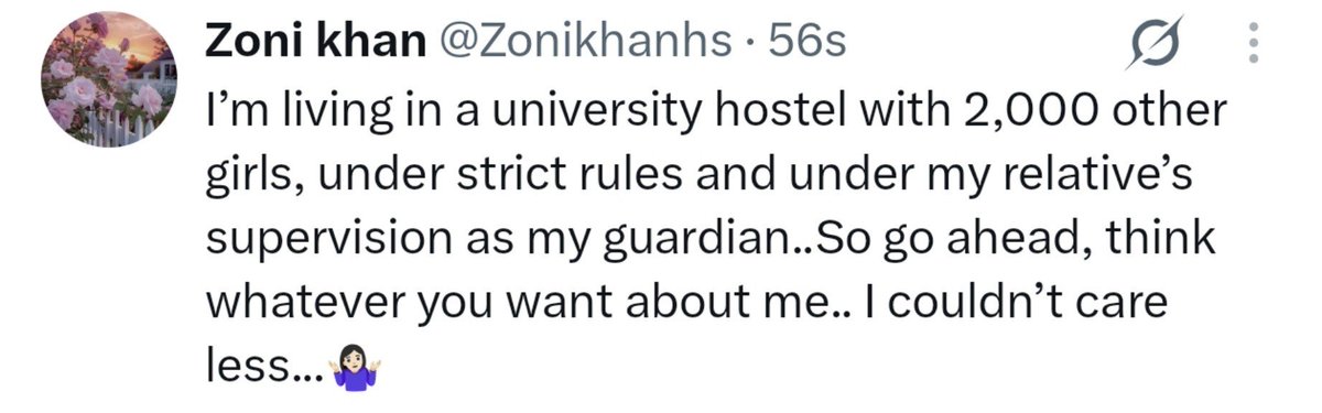UncBasheer's tweet photo. There's no proper supervision when you live without your parents, a mahram, or a guardian.

Even if your parents watched you 24/7 through CCTV cameras, it still wouldn't fulfill the role of a mahram. https://t.co/rtd6lyh4fQ