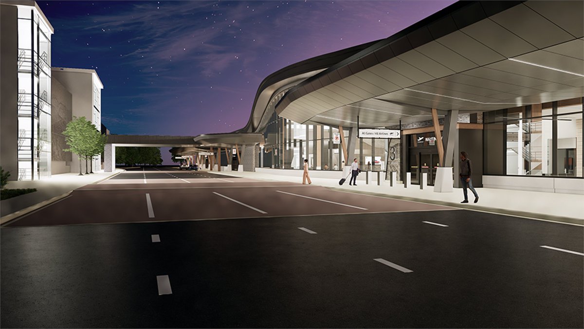airportsint's tweet photo. Construction crews have placed the final beam for the new terminal at @flyavlnow.
#AVL #GARAA #airport #expansion #construction #terminal #development #ATC #passengers #travel #transport https://t.co/fE1PO9sujh