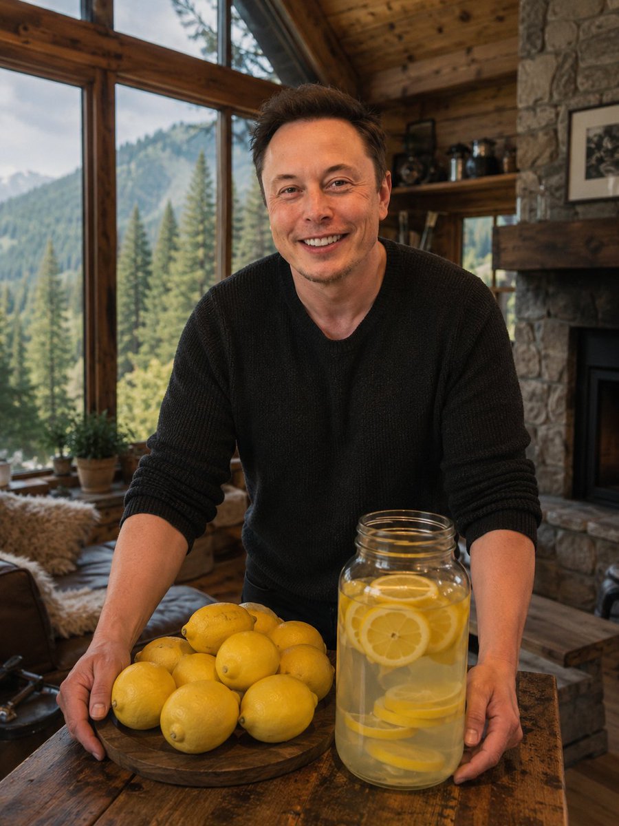 novahorizonai's tweet photo. 🍋💛 Would you try Elon Musk’s lemon water health routine?

🟢 A) Yes, definitely! 🍋 🟡 B) Maybe, why not? 🤔 🔴 C) No, thanks! 👎 https://t.co/0euWRbx9qS