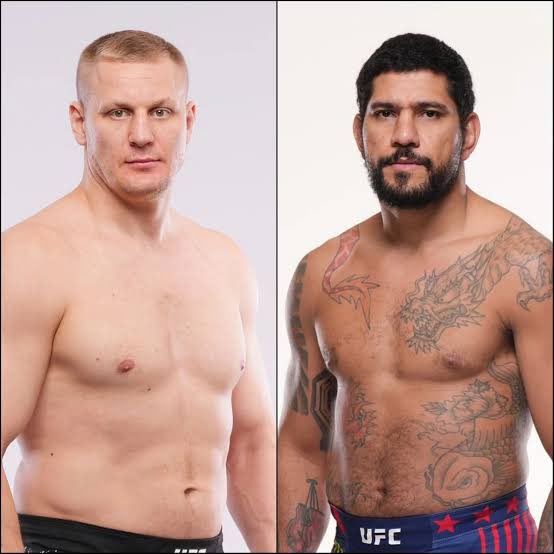 MMAPlusOfficial's tweet photo. Alex Pereira, Sergei Pavlovich’e kaybetmesi halinde yeniden hafif ağır sıklete dönüp direkt kemer maçına çıkmayı planladığını söyledi:

“Benim o ağır sıkletler kadar ağır olmadığımı herkes biliyor. Bu dezavantajla orada kalıp dayak yemeye devam etmeyeceğim.

Tekrar kendi sıkletime dönerim. Zaten oraya çok iyi adapte olmuştum. Döndüğümde de direkt hafif ağır sıklet kemeri için dövüşürdüm.”