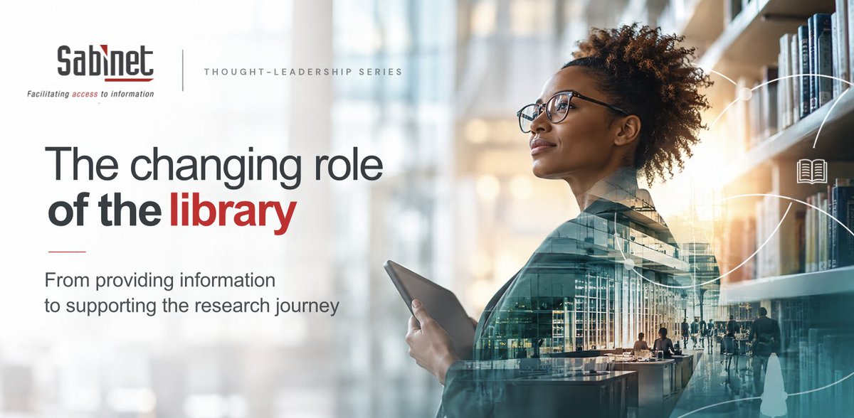 go_legal's tweet photo. Sabinet supports the modern library by providing access to credible information, innovative technology and essential research services. @SabinetSA #library #research #technology #resources #smarttechnology
https://t.co/eJBxQKrmw4 https://t.co/AiFc3EV5Ms