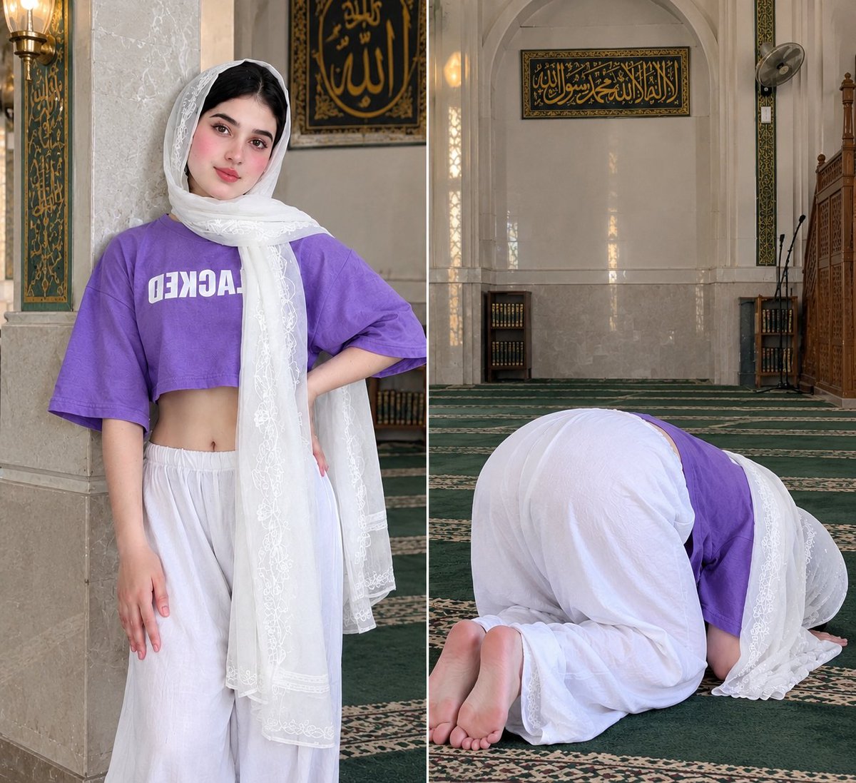 Mazhabi_fariha's tweet photo. Alhamdulillah Zuhar Namaz Padhli Maine Pakeezgi Ke Sath 💖🥰 Ba-wazu Pakiza Kapro ke Sath Aur Kis Kis Ne Padhli Zuhar Namaz ?  #mazhabi #zuharnamaz #Namaz #Hijabi #unlimitedMazhabi #dharkim https://t.co/CSImrVOqxe