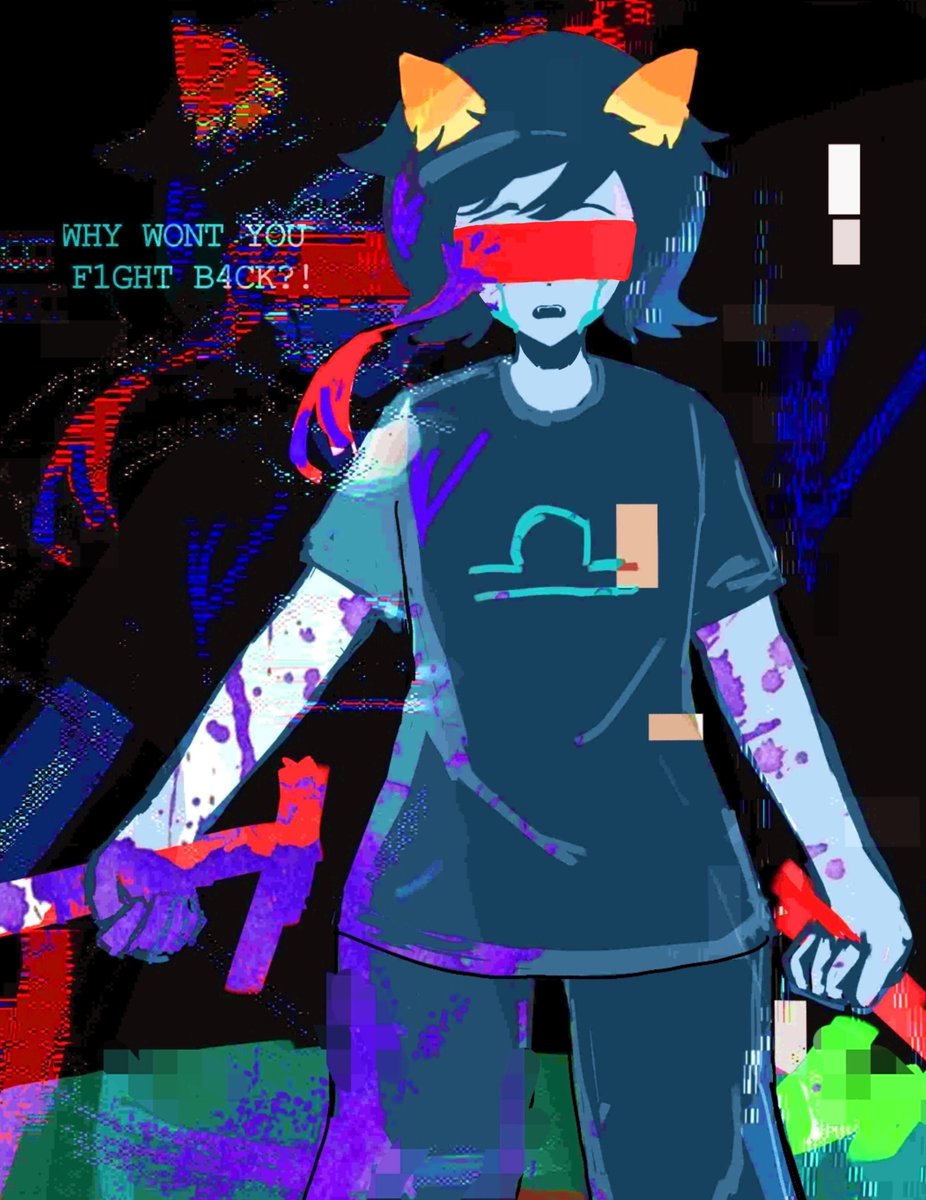 ringposting's tweet photo. #homestuck Slop Terezi doodle (and kinda panel redraw like Sort of L.O.L.) Gomen. https://t.co/m8QzEhcK9S