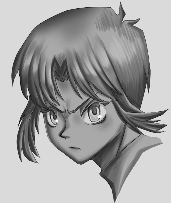 RevolverMiku's tweet photo. testing some new style for my art. Since im not good at coloring i figured that i should focus on Value https://t.co/n1DNT5GB4B