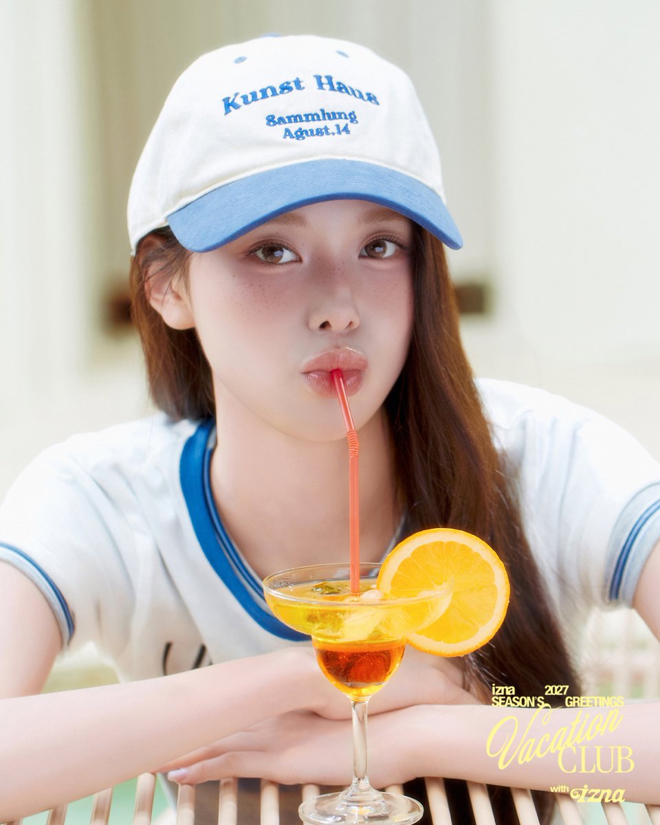 izna_offcl's tweet photo. izna 2027 SEASON'S GREETINGS [VACATION CLUB with izna] Teaser Image
BANG JEE MIN

🔗 https://t.co/j8TTJeCpVI

#izna #이즈나
#BANGJEEMIN #방지민 https://t.co/TzXZA943VQ