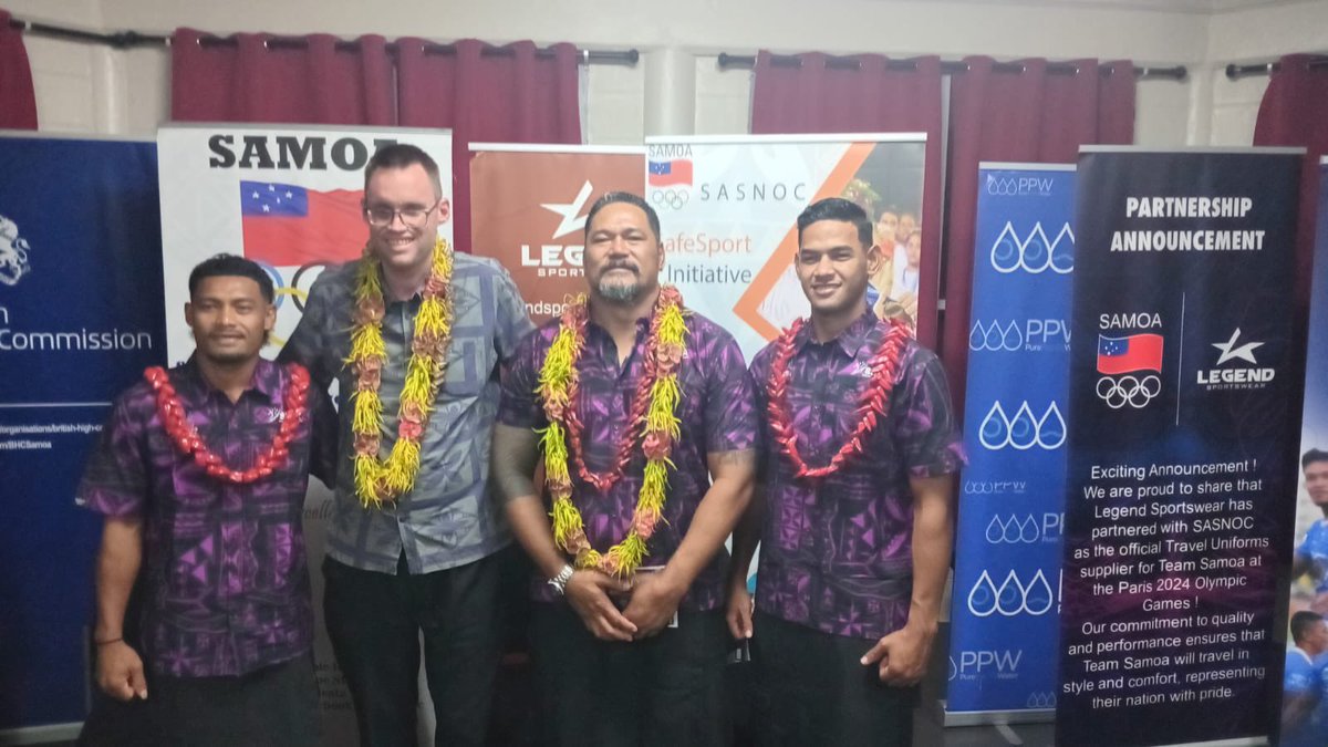 GermanyPacific's tweet photo. 🇼🇸🏉 Our Honorary Consul in Samoa attended the farewell ceremony for the Samoa Deaf Rugby 7s Team ahead of the 3rd Deaf Rugby World Sevens Championship in Japan. 🇯🇵

We celebrate the spirit of inclusion and wish Team Samoa every success!

#TeamSamoa #InclusiveSports https://t.co/1Oa6Ut604q