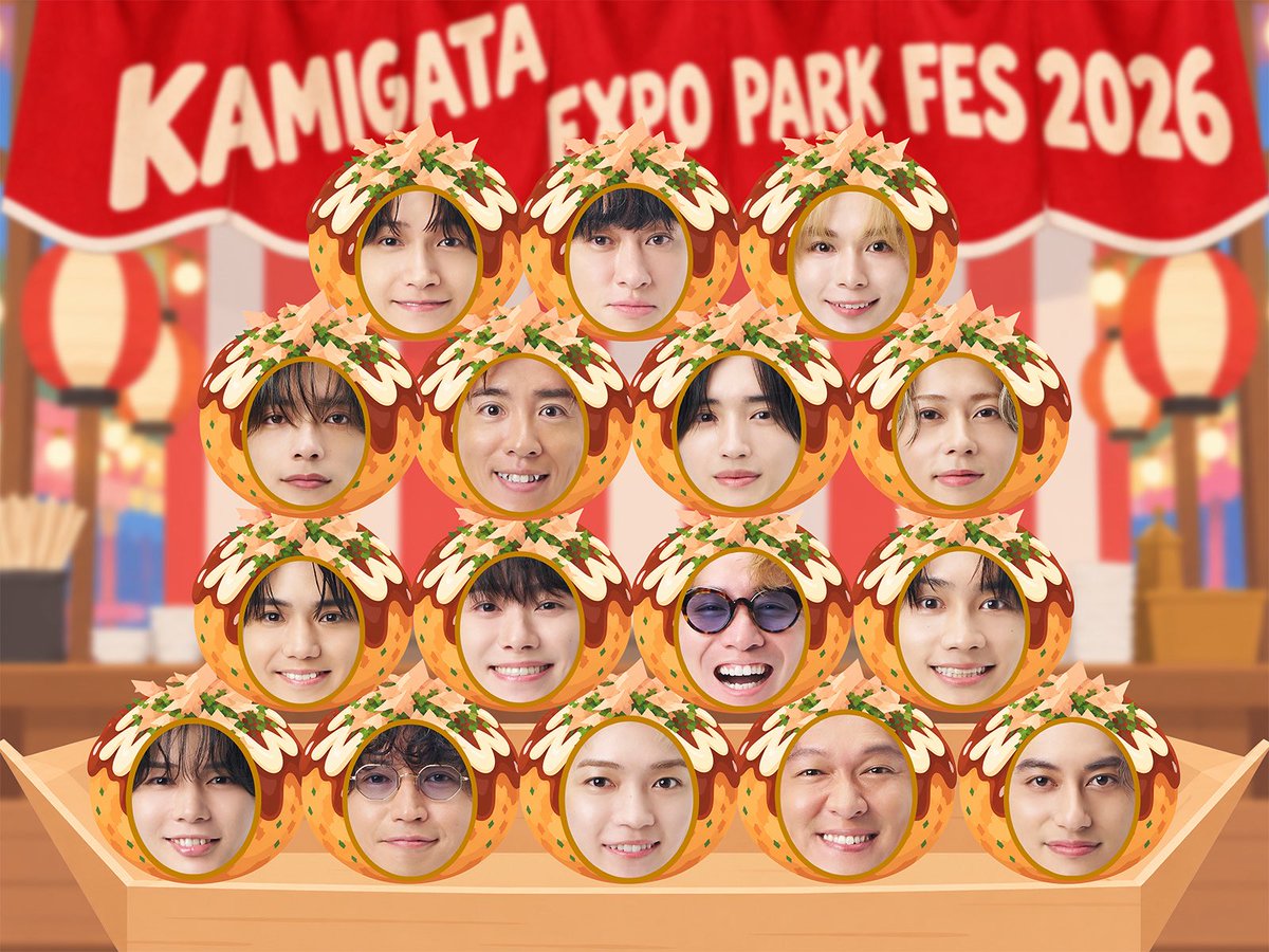 DREAMIsLANDinfo's tweet photo. ⋱＼ 🐙カミガタフェスまで...あと5日🐙 ／⋰

詳細はこちら👇
https://t.co/b1xAvJby6B

#KAMIGATA_BOYZ
#KAMIGATA_EXPOPARKFES2026 https://t.co/YxZqZfaTu8