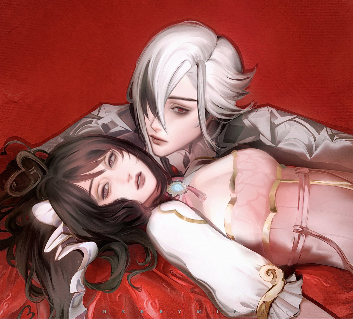 rapperiasgirl's tweet photo. 「 两颗心 相依相惜 」

happy 2 years of arlehua 🍷🩷🎵

🎨: cherrymisu_ https://t.co/Eme74gLuPz