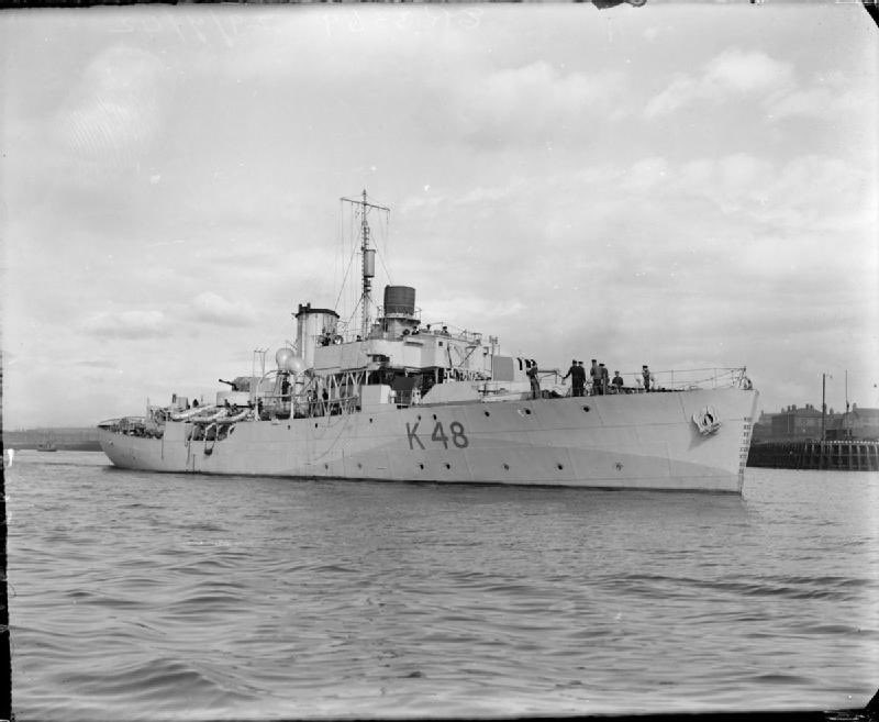 CdrEricson's tweet photo. Flower class corvette HMS Anemone (K 48): Laid down at Blyth Shipbuilding &amp; Drydock Co. Ltd. Blyth, England 26.10.39. https://t.co/Qtho3Eh4K1