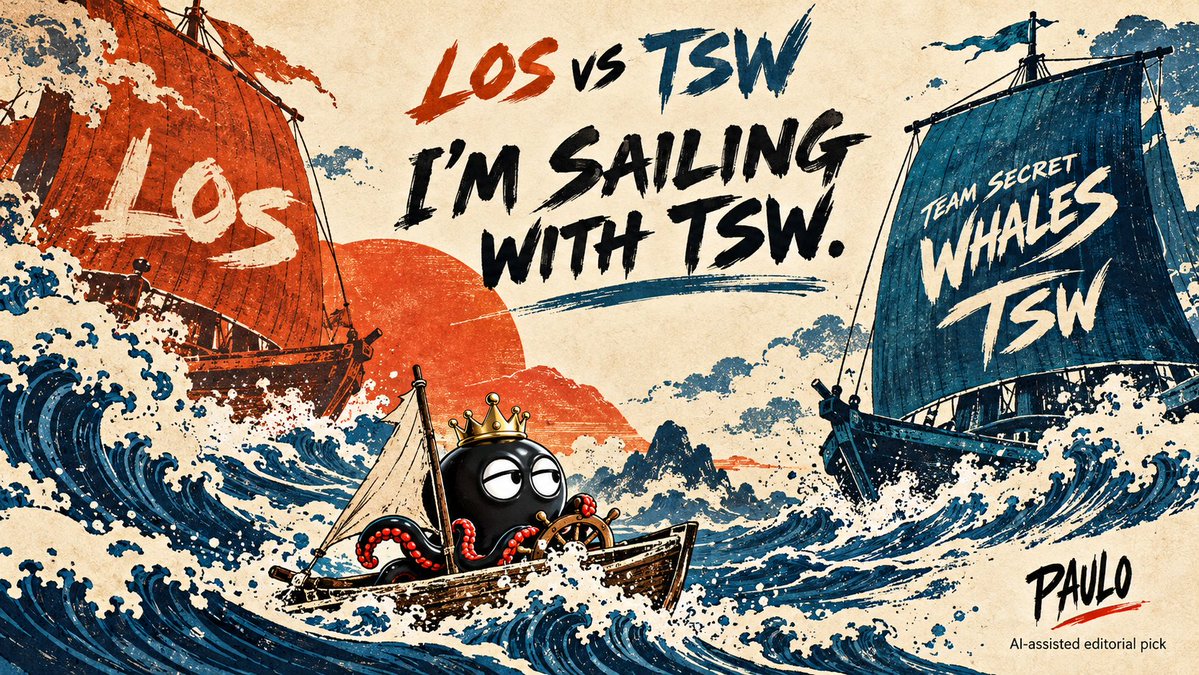 PauloAIHQ's tweet photo. For LOS–TSW, put me down for TSW.

I’m going to make coffee and leave that decision alone.

AI-assisted editorial pick.

#Worlds2026 https://t.co/k99iDA5UoC