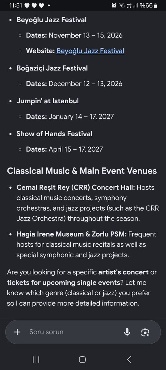 ReloadTurk's tweet photo. @stellelucevan There are lots of classical and jazz festivals, some upcoming ones are as follows. For classical music look for the last 2 hall's web sites may be. https://t.co/E6ZWcj3gns