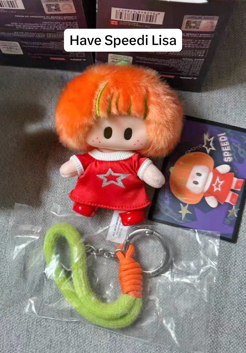 poenyrevc's tweet photo. wtt / want to trade Lisa x Miniso
YOYO x LISA ALTER EGO Vinyl Plush Blindbox
Have: Speedi (masih baru cuma dibuka box)
Want: Sunni / Kiki
(Mau trade karena ke double)
#LISA #lisaminiso #wtt #plush #alterego #yoyo https://t.co/6FL0cdLakc