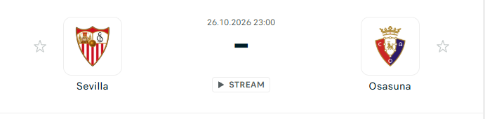 gomiser06's tweet photo. 🔥 26.10 GÜNÜN ANALİZİ - 1 🔥

🕒 23:00
⚽ Sevilla - Osasuna

🔍 Maç Analizi:

La Liga’da alt sıralardan uzaklaşmak isteyen Sevilla, deplasmanda savunması alarm veren ve son dış saha maçlarında sıklıkla 4-5 gol yiyen Osasuna’yı ağırlıyor. Ev sahibinin hücum potansiyeli ve Osasuna’nın kırılgan yapısı bu eşleşmeyi üst ve ev sahibi galibiyetine taşıyor.

🎯 Tahmin: Sevilla Kazanır ve Toplam 2.5 ÜST

📈 Oran: 3.10

⭐️ Güven Endeksi: 7/10

👇 Katılanlar beğeniye çöksün, maç sonu buradayız!
#CanlıBahis #İddaa #iddaatahminleri #canlıbet #iddiakupon