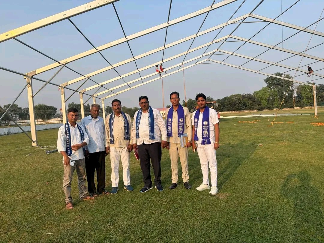 Rohityadav40282's tweet photo. आज जिला बुलंदशहर की अनूपशहर विधानसभा में दिनाँक 28/10/26 को होने वाले बहुजन समाज पार्टी के विशाल कार्यकर्ता सम्मेलन को सम्बोधित करने के लिए आ रहे मुख्य अतिथि के रूप में राष्ट्रीय कोऑर्डिनेटर माननीय आकाश आनंद जी , कार्यक्रम की व्यवस्था का जायजा लेते हुए पार्टी के पदाधिकारीगण। https://t.co/3PSvoKoVGT