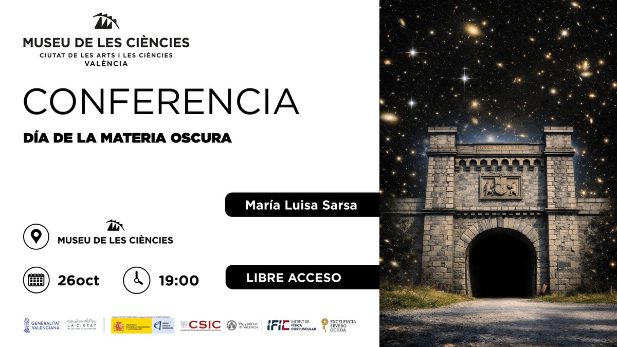 CACiencies's tweet photo. 🗣️María Luisa Sarsa del Centro de Astropartículas y Física de Altas Energías de @unizar ofrece hoy la conferencia "¿Sopla el viento de materia oscura en el Pirineo Aragonés?"

⌚️19 h
🆓Libre acceso

#DarkMatterDay

▶️Puedes seguirla también en este enlace: https://t.co/dmWfHjZuWN https://t.co/FRzVavwo3l