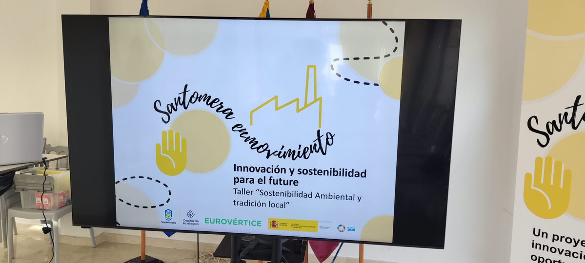 CEEICT's tweet photo. 🌱 Innovación, sostenibilidad y nuevas oportunidades de negocio en Santomera

Desde el CEEIC hemos participado en el Hackathon «Innovación y sostenibilidad para el futuro», celebrado los días 20 y 21 de octubre, en el marco de la iniciativa Santomera en Movimiento, impulsada por el Ayuntamiento de Santomera en línea con su Agenda Urbana 2030, elaborada por Eurovértice.

💡 Durante las dos jornadas, trabajamos con los participantes en la identificación de oportunidades para desarrollar nuevos modelos de negocio sostenibles, aprovechando los recursos, la identidad y las potencialidades del municipio.

♻️ Taller «Modelos de Negocio Verde» (20 de octubre). A través de herramientas como EcoCanvas, exploramos estrategias empresariales sostenibles y oportunidades vinculadas al entorno local, especialmente al paisaje de huerta y al cultivo del limón.

🌿 Taller «Sostenibilidad Ambiental y Tradición Local» (21 de octubre). Mediante dinámicas de creatividad y metodologías de Design Thinking, identificamos recursos y elementos diferenciales de Santomera, definimos perfiles de clientes potenciales y planteamos nuevas ideas de negocio que combinan tradición, innovación y sostenibilidad.

🤝 Esta iniciativa contribuye a dinamizar el tejido empresarial local, fomentar el emprendimiento verde y generar nuevas oportunidades de empleo, especialmente entre jóvenes y colectivos vulnerables.

Desde el CEEIC seguimos apostando por la innovación y el talento como motores de desarrollo económico y social, poniendo en valor los recursos y capacidades de cada territorio.

👏 Gracias al Ayuntamiento de Santomera y a EuroVértice por impulsar iniciativas que conectan sostenibilidad, participación e innovación empresarial.

#CEEIC #SantomeraEnMovimiento #Innovación #Sostenibilidad #EmprendimientoVerde #DesarrolloLocal #Agenda2030 @EuroVertiC @AytoSantomera