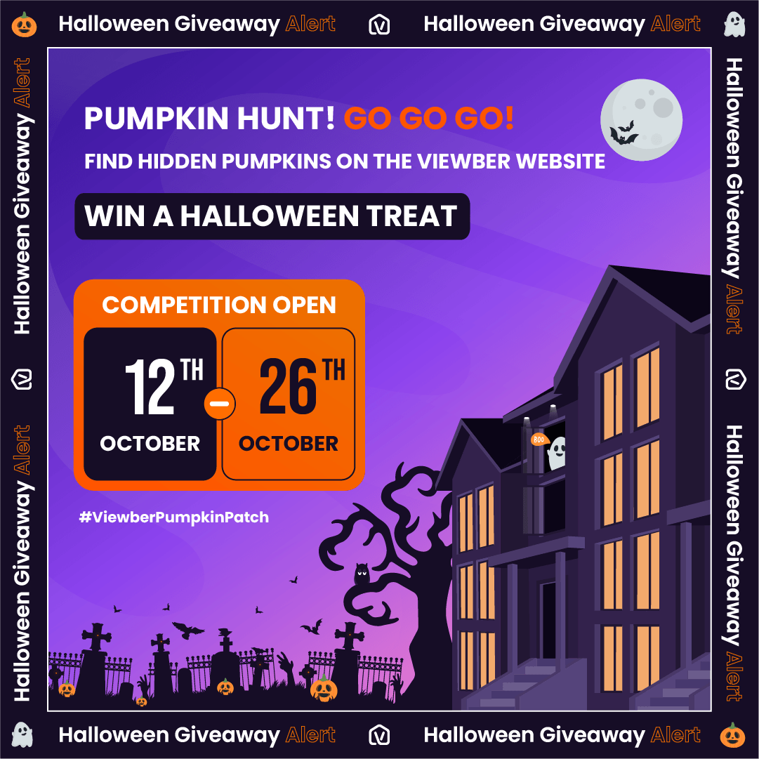 _Viewber's tweet photo. ⏰ It’s your final chance to win! ⏰

Our #ViewberPumpkinPatch competition closes TODAY!

This is your last chance to hunt down every pumpkin hidden on the Viewber website and win a luxury hamper!

To be in with a chance of winning:

1️⃣ Follow the social media page you’re seeing this post on
2️⃣ Find all the hidden pumpkins on our website 🎃
3️⃣ Comment below with your total
4️⃣ Like and share this post

Complete all the steps to qualify, and if your guess is correct, you’ll make it into our prize draw!

Don’t miss out… the clock is ticking! 🎃

#Halloween #Giveaway #Competition
