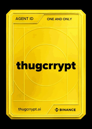 Thug_Crrypt's tweet photo. Agent ID — one name for your Agent
Claim your unique Agent ID in the Binance App. First come, first served.
https://t.co/wBfMDfrA20

@BinanceWallet https://t.co/E0RsWs6iqS