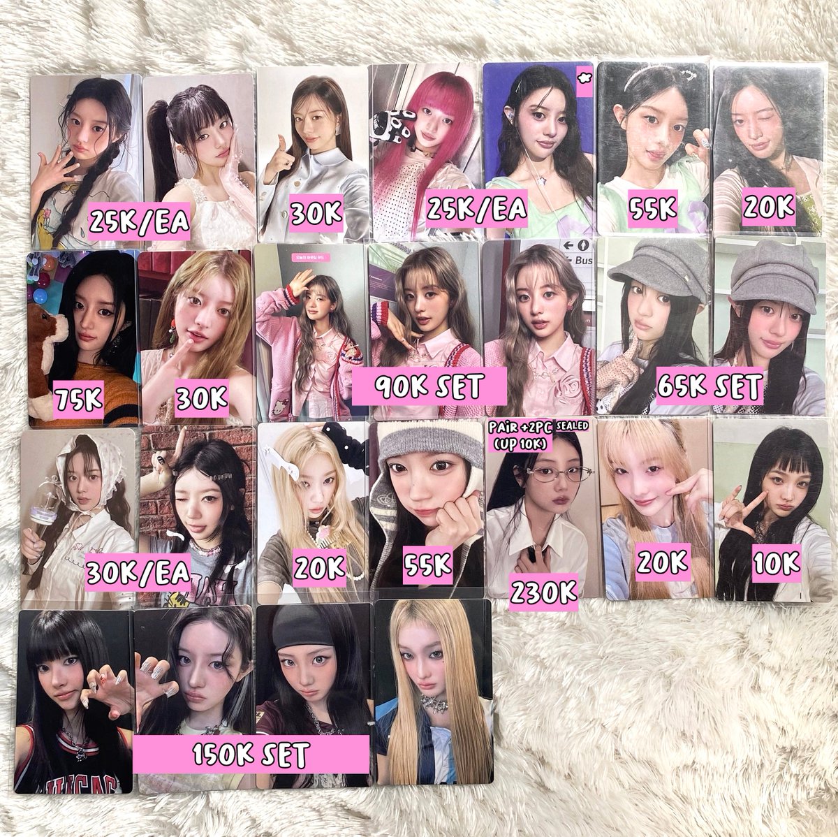 darrtle's tweet photo. wts — want to sell .✦
aab girlgroup photocards 

🍊 exc pack &amp; adm
📍 bdg, ina
✅ first pay first get

t. wts wtb gg pc illit ive h2h aespa lesserafim nmixx stayc fromis9 smini #wts https://t.co/wuxYBniy4Q