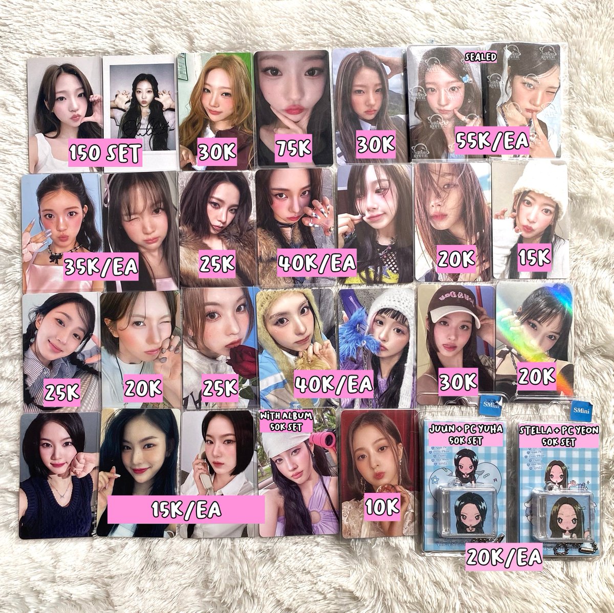 darrtle's tweet photo. wts — want to sell .✦
aab girlgroup photocards 

🍊 exc pack &amp; adm
📍 bdg, ina
✅ first pay first get

t. wts wtb gg pc illit ive h2h aespa lesserafim nmixx stayc fromis9 smini #wts https://t.co/wuxYBniy4Q