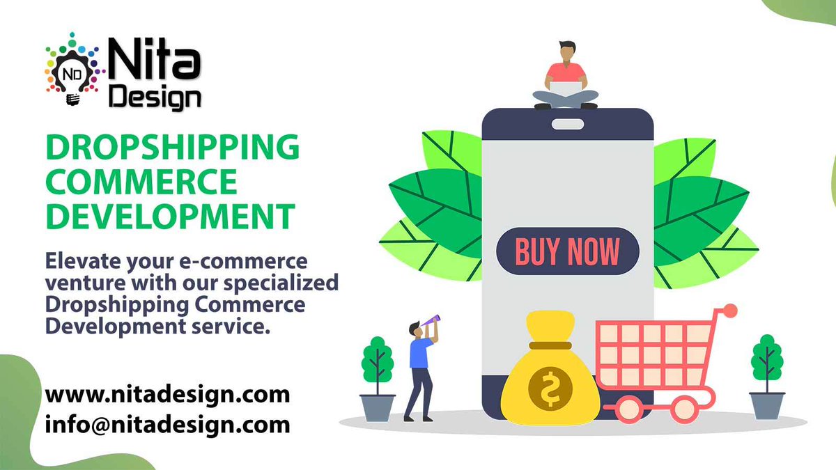 nitadesign's tweet photo. Embark on your dropshipping journey with our expert development services. We build seamless e-commerce platforms, ensuring smooth order fulfillment and optimal customer experiences. #DropshipLife #DropshipJourney - https://t.co/FvGgXVfb0U https://t.co/5oAF5CL1AR