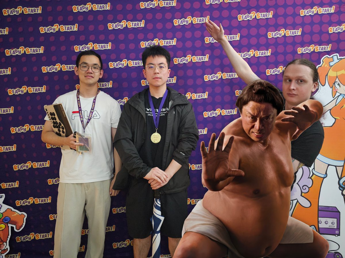 ReadyStartEvent's tweet photo. Ready? Start! 2026 Street Fighter 6 Top 3
🥇 AmamiyaLen
🥈 Ocean
🥉 Marcyn

https://t.co/RySkjjleGW
#RS26 #FGC https://t.co/VUZ8pBEhOc
