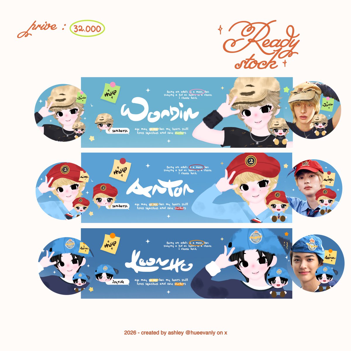 hueevanly's tweet photo. hii help repost yaa semuanya, makacii 🥺🤏

ashley punya 12 ready stock layout chibi harganya 28.000 - 38.000. free retext, bisa recolor (+ 5.000) yang berminat jajan bisa sm ashley sajaa yaaa 💫 #zonauang https://t.co/6vsFlpnNLz