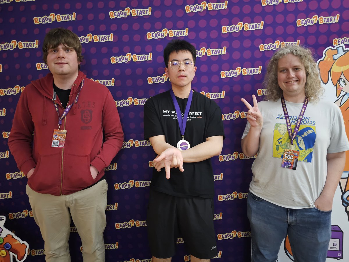 ReadyStartEvent's tweet photo. Ready? Start! 2026 Marvel Tokon: Fighting Soul Top 3
🥇 AmamiyaLen
🥈 Humzoid0909
🥉 @SaltyParis

https://t.co/RySkjjlMwu
#RS26 #FGC https://t.co/tIFoOorNQc