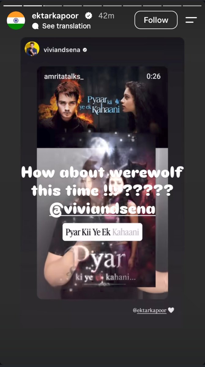 hereee_tinni's tweet photo. What’s cooking, man??😭At least give us some hints!🙂
I was this close to taking sanyaas, but then I saw this story and decided to stay a little longer😭😂

@VivianDsena01 @EktaaRKapoor

#VivianDsena #VDians https://t.co/U8YLysArsy