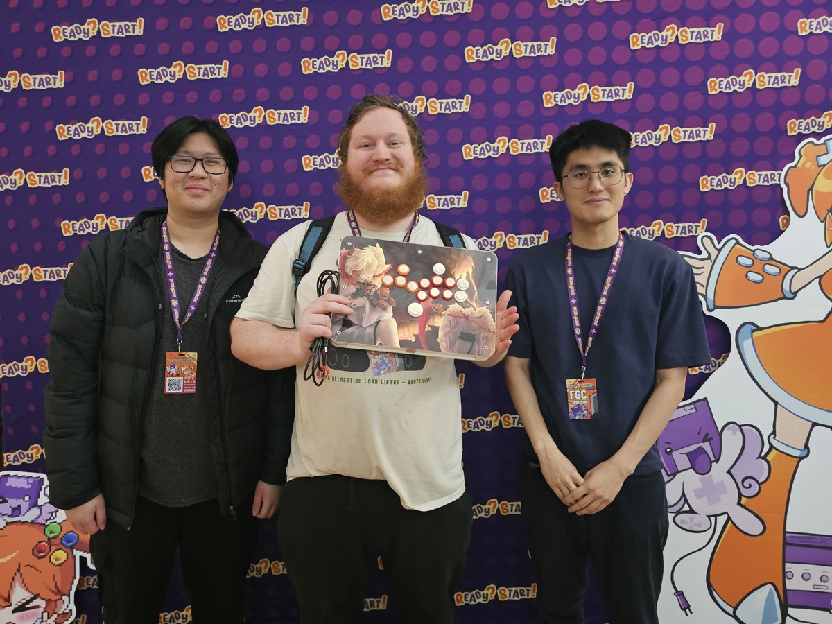 ReadyStartEvent's tweet photo. Ready? Start! 2026 Granblue Fantasy Versus: Rising Top 3
🥇 @lazyperiperi
🥈 @kevgl090
🥉 Pyronox

https://t.co/RySkjjleGW
#RS26 #FGC https://t.co/19dMUDX3DG