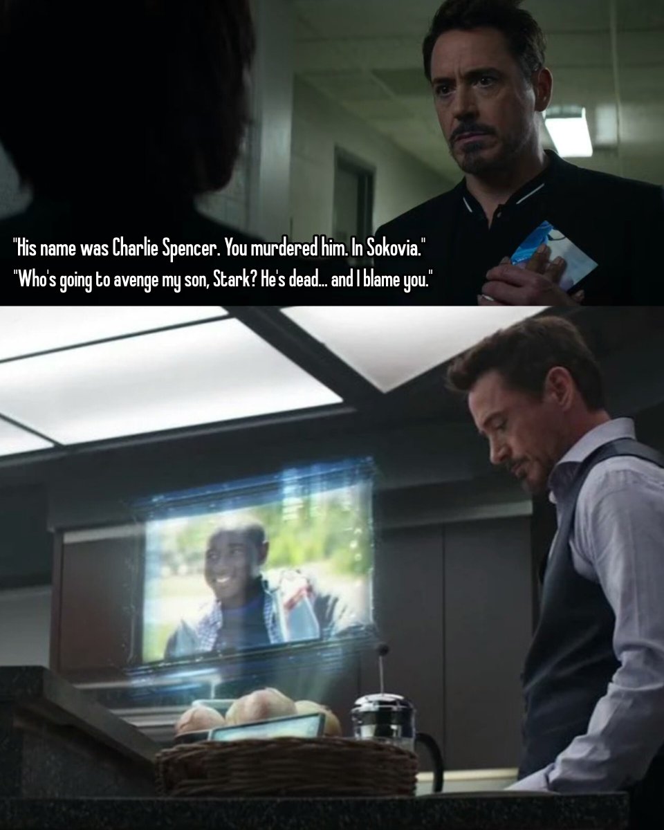 TwtsByAbnormal's tweet photo. Tony feels bad about one kid dying, so he brings another kid to fight Captain America!!

what a great human being he is 💀 https://t.co/2KLkEHUPFN