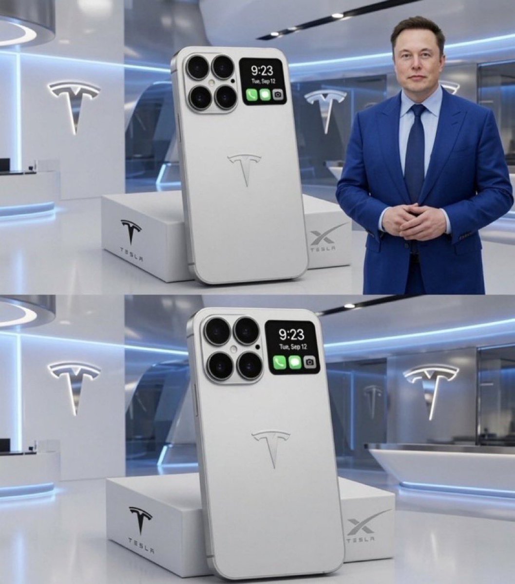 manpage728882's tweet photo. If Elon musk gives you free Tesla Phone 🤳 right now, would you accept?🤔

A. Yes  🟢

B. No  🔴 https://t.co/nQXzkr8w1R