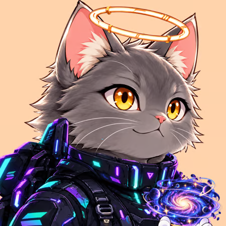 Adammcg20's tweet photo. I minted these 2 cute @galaxycatdet NFTs! 
A newly launched Solana project building some fun looking games using NFTs. 
I'm a big advocate for using NFTs in gaming, so I'm keen to see what they build. LFG!😽 https://t.co/2nhVGgqYMf