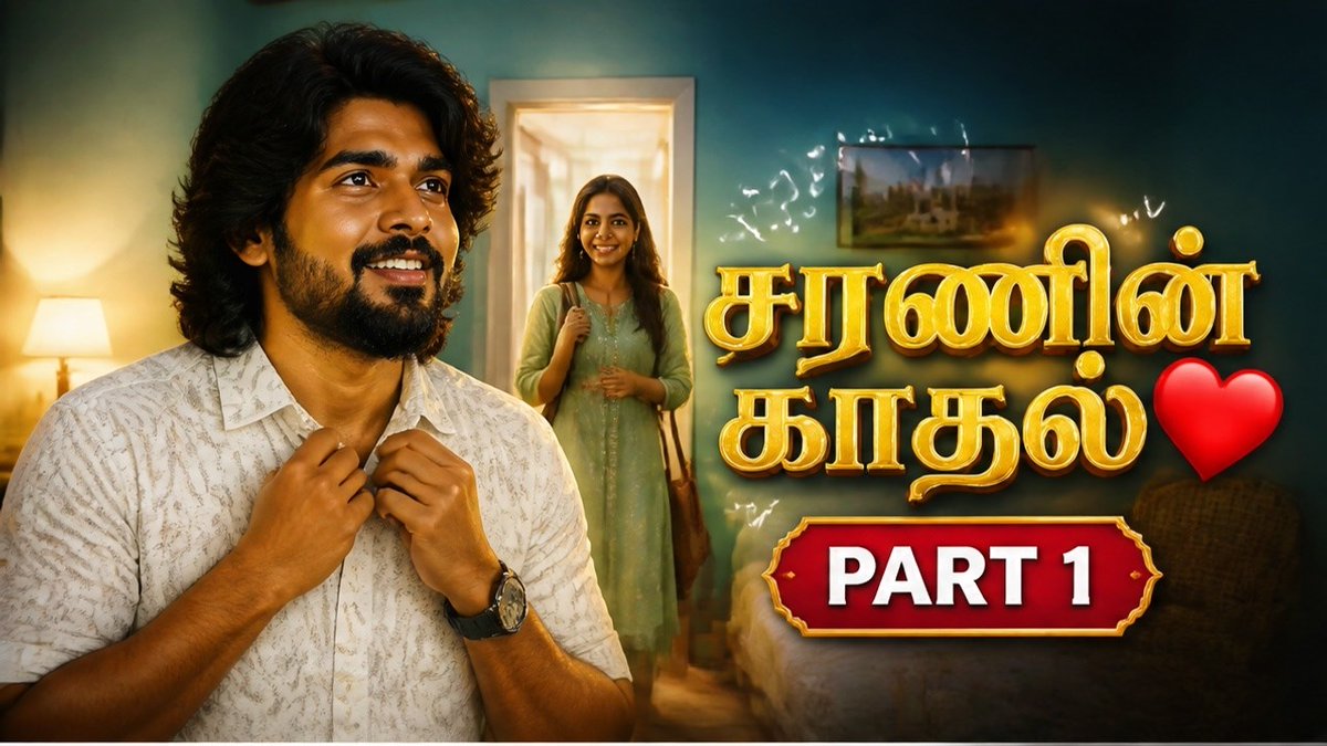 storyboardchen's tweet photo. ❤️ சரணின் காதல் – Part 1! ஒரு அழகான காதல் கதையின் தொடக்கம்… 💕 காதல், கனவுகள், சொல்லாத உணர்வுகள் என சரணின் வாழ்க்கையில் என்ன நடக்கப்போகிறது? அடுத்தது என்ன என்பதைப் பாருங்க! 😍
#sarankadhal #tamillovestory #tamilshortfilm #tamilromance #sbctv https://t.co/DqAbEO652C https://t.co/lxcm2LeMYD