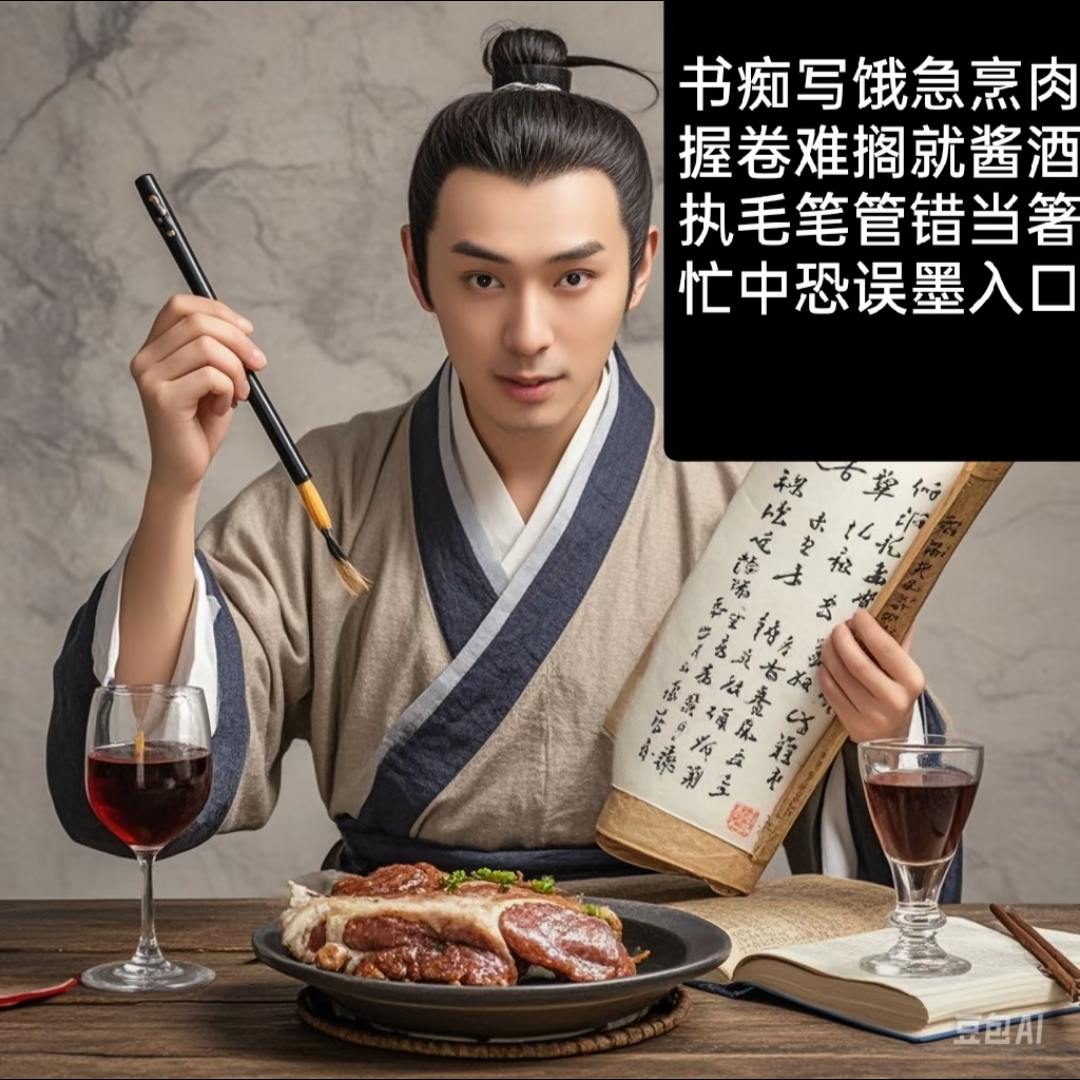 K6h8ESxqMbuFTQE's tweet photo. [食]を持ち[池]のほとりで[刎]を研ぎ、背中に刻まれた想いが動き出す https://t.co/FMriW5T2Q1