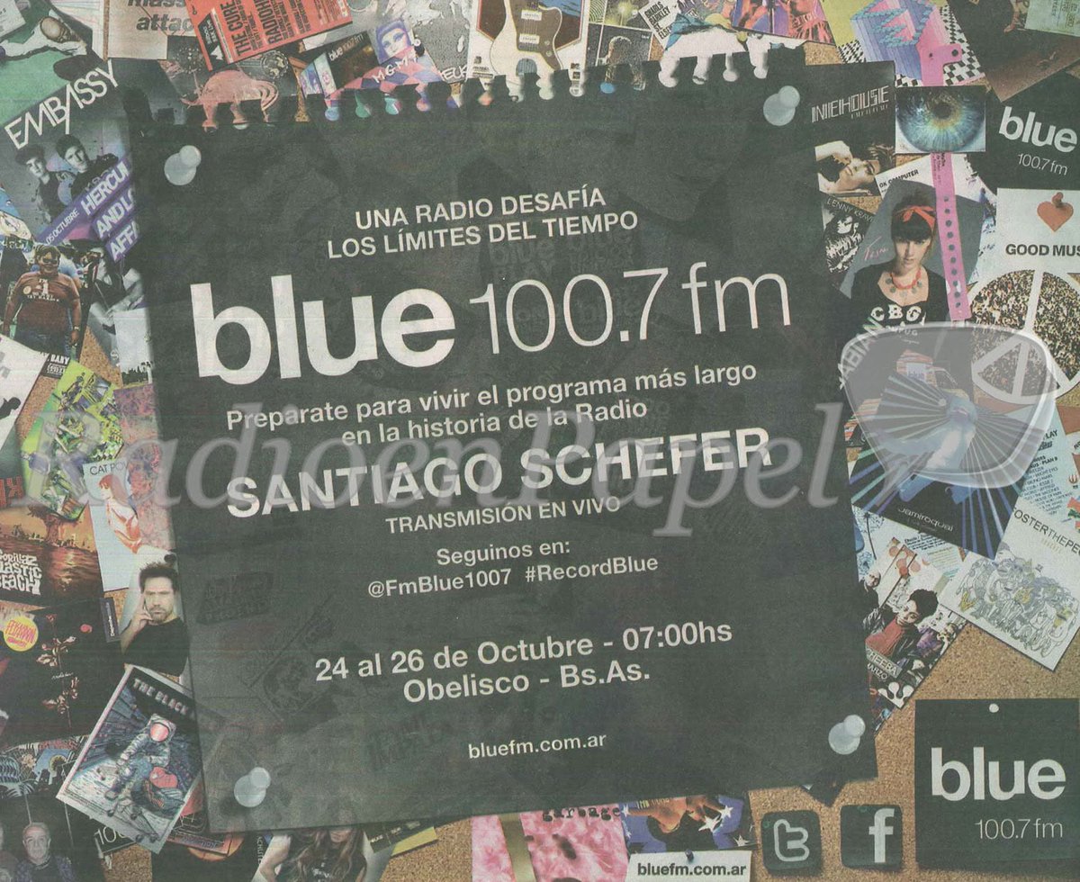 RadioenPapel's tweet photo. #EFEMERIDES | En 2012, el locutor Santy Schefer batía el record de permanencia en el aire, rompiendo la barrera de las 65 hs ininterrumpidas.

Gracias "Mono" Schefer por ser parte de nuestro aire.

#radio #106añosderadio #Afiches https://t.co/2KJLO7mot1