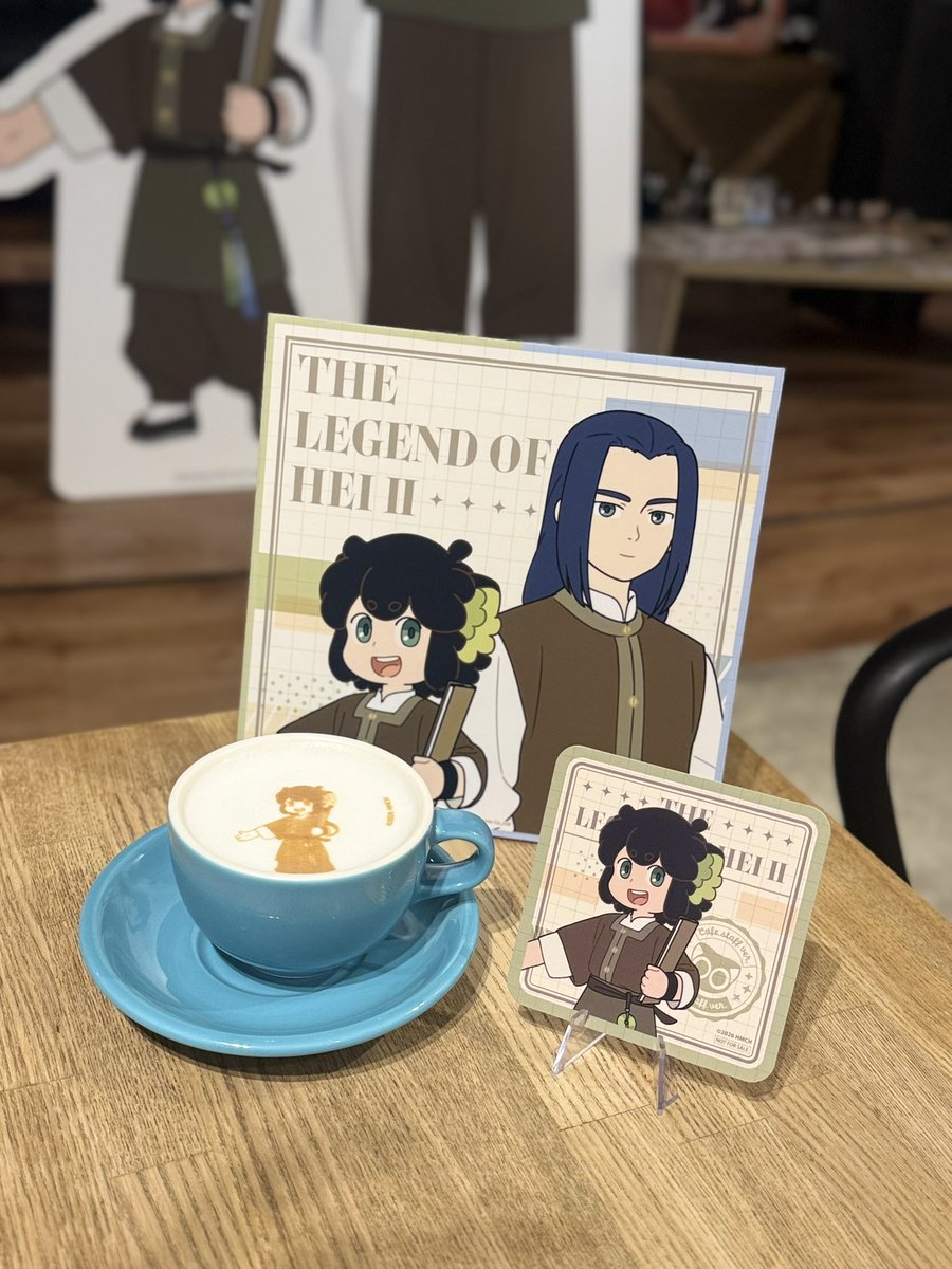 SofmapCafe's tweet photo. 🐈‍⬛『#羅小黒戦記 2 ぼくらが望む未来』 × STELLAMAP Cafe 🐾

ラテのご紹介です！

☕「シャオヘイ」

▼詳細はこちら
https://t.co/5FuAyoLVyy

#ロシャオヘイセンキ
#ステラマップ
#ソフマップ https://t.co/kmFafWb8u7
